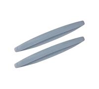 Avant Becquet Pare Chocs 2 Ou 4 Pièces - Bandes De Protection Universelles en Caoutchouc pour Pare-Chocs Avant Et Arrière De Voiture - Accessoires De Remplacement(Gray)