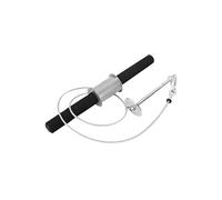 Avant-bras poignet rouleau formateur muscle équipement de fitness avec mousse poignée couverture multicolore