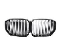 Avant Chocs Grille Calandre Avant Voiture Pour BMW Pour X5 G05 2019-2023+ Grillz Racing Grills Calandre Noire Brillante Accessoires Auto Double Ligne Calandre Pièces Automobiles