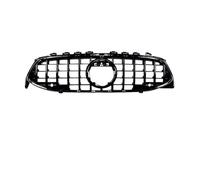 Avant Chocs Grille Grille Calandre Pare-chocs Avant Accessoires Réglage Pour Benz Pour CLA C118 W118 2019-2022 180 200 220 250 260 GT Style Calandre Pièces Automobiles(Glossy Black)
