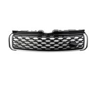 Avant Chocs Grille Grille Ventilation Centrale Supérieure En ABS Accessoires Voiture Pour Land Pour Rover Pour Range Pour Rover Evoque L538 2011-2019 Calandre Pièces Automobiles(Grid Black Silver)