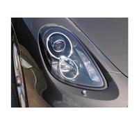 Avant Couvre Objectif Phare Couvercle Lentille Phare Avant Voiture Coque Transparente D'abat-jour Pour Pour Cayman Pour 981 2013 2014 2015 2016(Left)