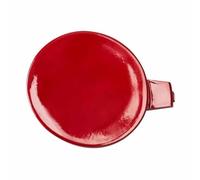 Avant Crochet Remorquage Construire pour Tesla Model 3 2017-2019, Voiture Pare Chocs Capuchon ABS Plastique Couvercle d'oeil Remorque Cache,A/Red