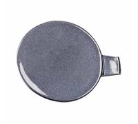 Avant Crochet Remorquage Construire pour Tesla Model 3 2017-2019, Voiture Pare Chocs Capuchon ABS Plastique Couvercle d'oeil Remorque Cache,E/Silver