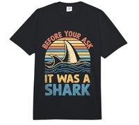 Avant de Demander, c'était Un amputé de Chirurgie d'amputation de Requin Comfort Colors Adult Heavyweight T-Shirt