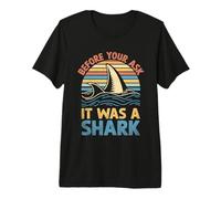 Avant de Demander, c'était Un amputé de Chirurgie d'amputation de Requin T-Shirt Haut de Gamme