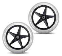 Avant de Fauteuil Roulant, Accessoire for fauteuil roulant Roulette arrière 14x1,75 Roue non gonflable de remplacement for manuel