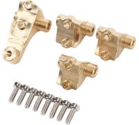 Avant de laiton et de l'essieu arrière tige Lower support de choc pour 82056-4 RC Crawler Car pièces de mise à niveau des supports de liaison