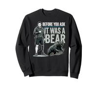 Avant de Vous Demander, c'était Un Ours Amputation Prothèse Bras Jambe Sweatshirt