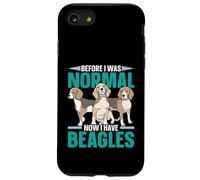 Avant d'être Normale, J'Ai Maintenant Un propriétaire de Chiot Beagles, Amoureux des Chiens Coque pour iPhone SE (2020) / 7/8