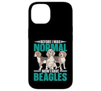 Avant d'être Normale, J'Ai Maintenant Un propriétaire de Chiot Beagles, Amoureux des Chiens Coque pour iPhone 14