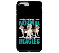 Avant d'être Normale, J'Ai Maintenant Un propriétaire de Chiot Beagles, Amoureux des Chiens Coque pour iPhone 7 Plus/8 Plus