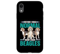 Avant d'être Normale, J'Ai Maintenant Un propriétaire de Chiot Beagles, Amoureux des Chiens Coque pour iPhone XR