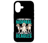 Avant d'être Normale, J'Ai Maintenant Un propriétaire de Chiot Beagles, Amoureux des Chiens Coque pour iPhone 17