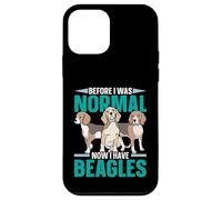 Avant d'être Normale, J'Ai Maintenant Un propriétaire de Chiot Beagles, Amoureux des Chiens Coque pour iPhone 12 Mini