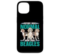 Avant d'être Normale, J'Ai Maintenant Un propriétaire de Chiot Beagles, Amoureux des Chiens Coque pour iPhone 13