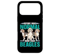 Avant d'être Normale, J'Ai Maintenant Un propriétaire de Chiot Beagles, Amoureux des Chiens Coque pour iPhone 17 Pro Max