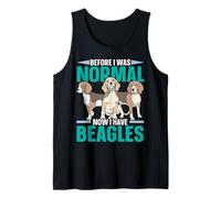 Avant d'être Normale, J'Ai Maintenant Un propriétaire de Chiot Beagles, Amoureux des Chiens Débardeur