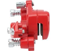 Avant -Disque -Etriers de frein et tampons ensemble de puissance stable pour 33cc 43cc 47cc 49cc Moto ATV gaz scooter enfants Dirt Pocket Bike Rouge
