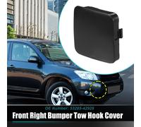 Avant Droit Pare-chocs Remorquage Crochet Capuchon pour Toyota RAV4 No.53285-42928 Noir