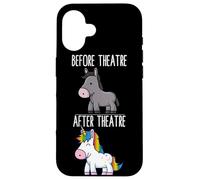 Avant et après la répétition théâtrale : Musical Theatre Broadway Coque pour iPhone 16