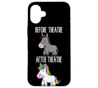 Avant et après la répétition théâtrale : Musical Theatre Broadway Coque pour iPhone 16 Plus