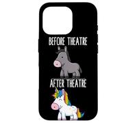 Avant et après la répétition théâtrale : Musical Theatre Broadway Coque pour iPhone 16 Pro