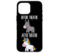 Avant et après la répétition théâtrale : Musical Theatre Broadway Coque pour iPhone 16 Pro Max