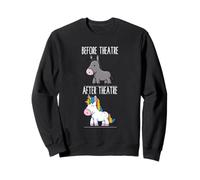 Avant et après la répétition théâtrale : Musical Theatre Broadway Sweatshirt