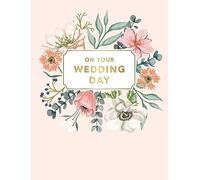 Avant Garde Studios Carte classique « On Your Wedding Day » - 20,3 x 15,2 cm