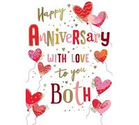 Avant Garde Studios Carte d'anniversaire « Happy Anniversary To You Both » - 22,9 x 15,2 cm