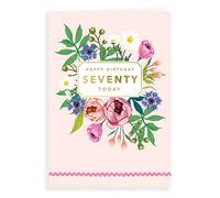 Avant Garde Studios Carte d'anniversaire Milestone Age 70 F - 22,9 x 15,2 cm