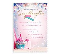 Avant Garde Studios Carte d'anniversaire pour petite-fille - 22,9 x 15,2 cm
