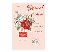 Avant Garde Studios Carte de Noël traditionnelle Friend - 22,9 x 15,2 cm