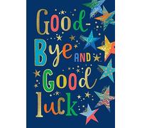 Avant Garde Studios Goodbye & Goodluck Carte étoiles - 22,9 x 15,2 cm