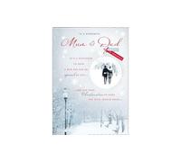 Avant Garde Studios Piccadilly Greetings Carte de Noël pour couple maman et papa 120 x 165 mm