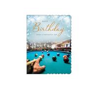 Avant Garde Studios Table de billard Happy Birthday - 20,3 x 15,2 cm
