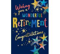 Avant Garde Studios Wishing you a Wonderful Retirement Card Congratulations 22,9 x 15,2 cm