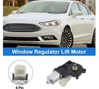 Avant Gauche Électrique Lève-Vitre Régulateur Levage Moteur Pour Ford Fusion 13-19 Tous Moteur Berline N°Ds73F23209Bb 6 Broches Voiture Fenêtre Verre Levage Moteur Automatique