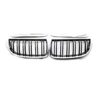 Avant Grille calandre Sport Compatible Avec BMW Pour E90 E91 2005 2006 2007 2008 51137120008 51137117242 Calandre Avant À Double Ligne En Forme De Haricot(B)