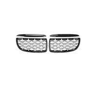 Avant Grille calandre Sport Compatible Avec BMW Pour E90 E91 2005 2006 2007 2008 51137120009 Pare Chocs Avant Voiture Calandre En Forme Haricot Calandre Centrale Avant Calandre Radiateur(C)
