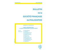 Avant l'épistemologie: La quête prémoderne du savoir parfait (Bulletin de la SFP, 2020/1)