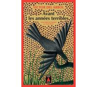 Avant les années terribles