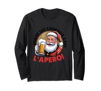 Avant Les Cadeaux C'est L'apéro Père Noël Biere Manche Longue