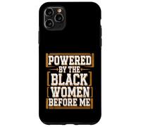 Avant moi, le mois de l'histoire des Noirs, animé par les femmes noires Coque pour iPhone 11 Pro Max