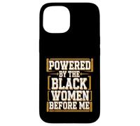 Avant moi, le mois de l'histoire des Noirs, animé par les femmes noires Coque pour iPhone 15