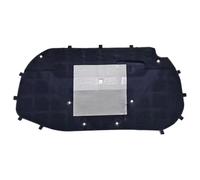 Avant Moteur Coton Compatible Avec VW Pour Scirocco MK3 2008 2009 2010 2011 2012 2013 2014 2015 2016 2017 Capot Moteur De Voiture Pad Tapis Phonique Isolation Thermique Housse En Coton(Orange)