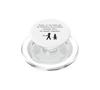 Avant on Savait S'Amuser Citation Humour Génération 70 80 90 PopSockets PopGrip pour MagSafe