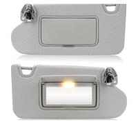 Avant Panneau Ombrage Pare-Soleil Côté Conducteur Gris Beige pour Nissan pour Altima 2013-2018 avec Éclairage 96401-3TA2A 96400-3TA2A(Gray 1 Pair)