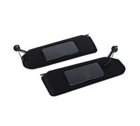 Avant Panneau Ombrage pour Chevrolet pour Corvette C5 1997-2004 10442033 10442034 Pare-Soleil Automatique avec Miroir De Maquillage avec Lumière(1pc Left)